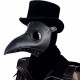 Máscara Doutor da Peste Negra Steampunk Adulto Máscara Doutor da Peste Negra Steampunk Adulto