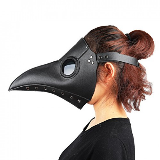 Máscara Doutor da Peste Negra Steampunk Adulto Máscara Doutor da Peste Negra Steampunk Adulto