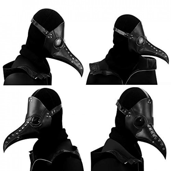 Máscara Doutor da Peste Negra Steampunk Adulto Luxo Máscara Doutor da Peste Negra Steampunk Adulto Luxo
