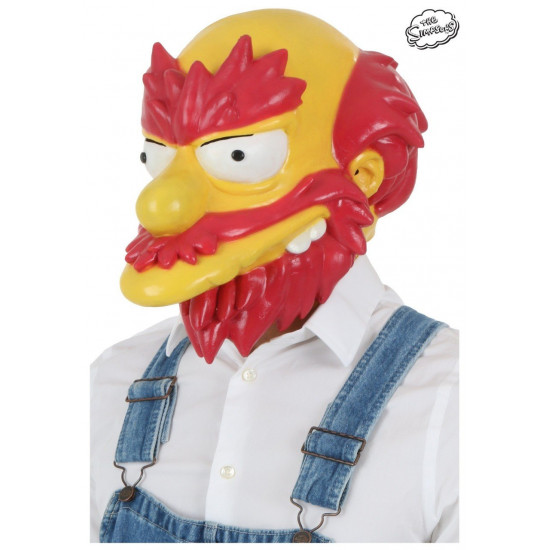 Máscara Groundskeeper Willie Os Simpsons Adulto
