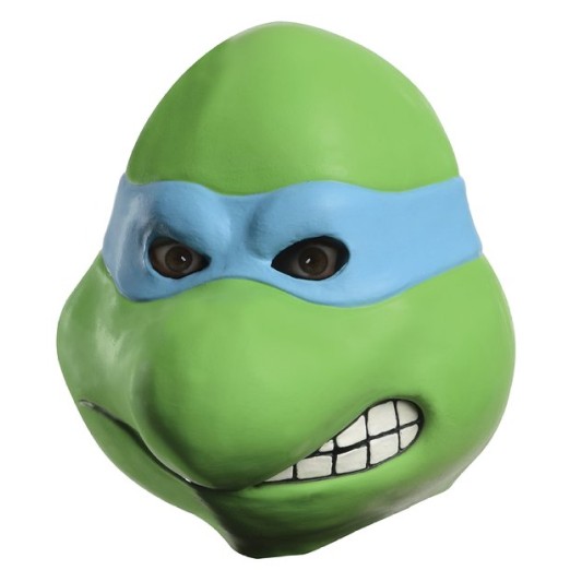 Máscara Tartaruga Ninja Leonardo Vinil Adulto Máscara Tartaruga Ninja Leonardo Vinil Adulto