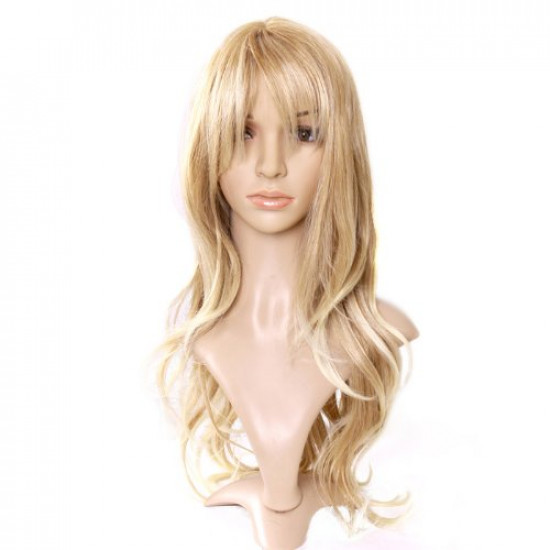 Peruca Adulto Loira com Franja Sexy Natural Peruca Adulto Loira com Franja Sexy Natural