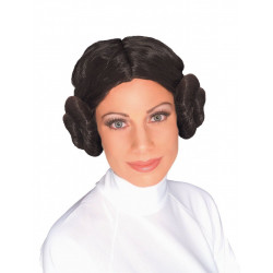 Peruca Princesa Leia Star Wars Adulto Feminino