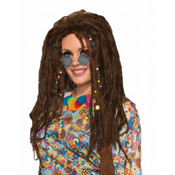 Peruca Rastafari Castanho Feminino