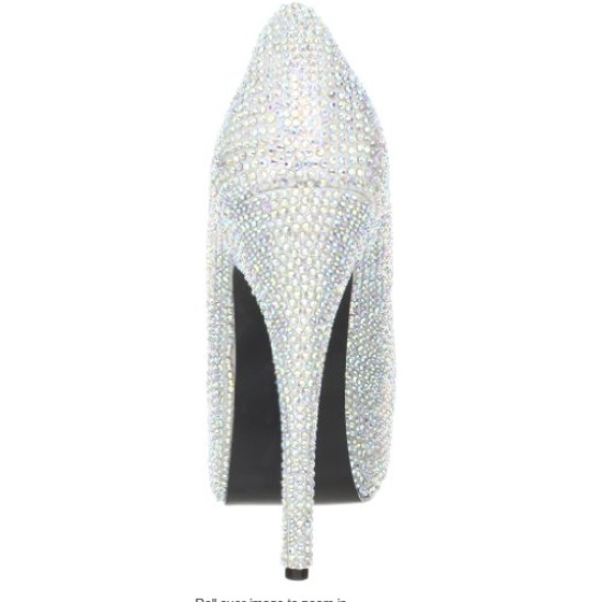 Sapato Adulto Meia Pata Branco Super Luxo 