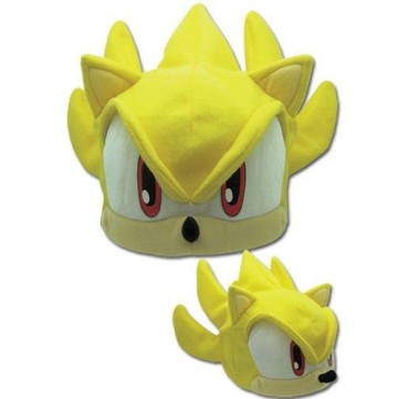 Touca Chapéu Super Sonic the Hedgehog Luxo Touca Chapéu Super Sonic the Hedgehog Luxo