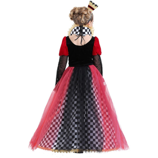 Fantasia Rainha de Copas Infantil Fancy