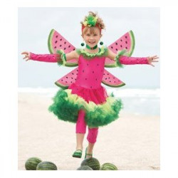 Fantasia Melancia Fada Infantil