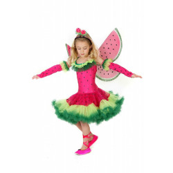 Fantasia Melancia Fada Infantil