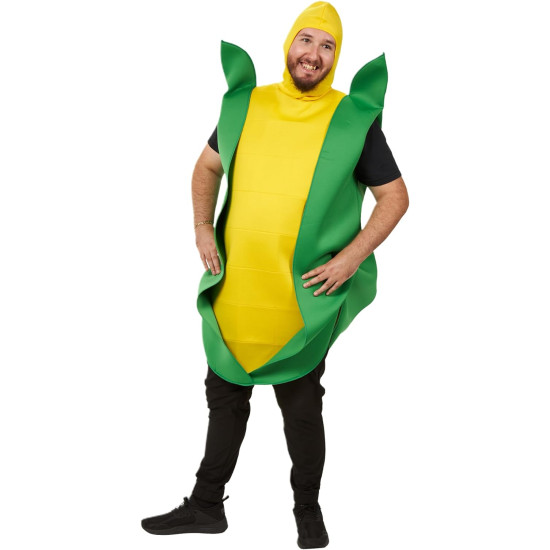 Fantasia Milho Verde Adulto Divertido Fantasia Milho Verde Adulto Divertido