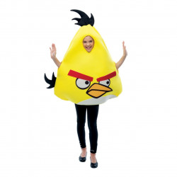 Fantasia Angry Bird Amarelo Infantil