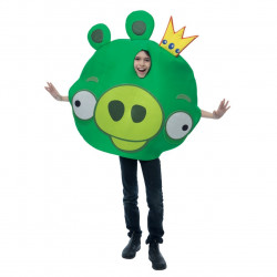 Fantasia Angry Bird Rovio Porco Verde Infantil