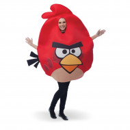 Fantasia Angry Bird Vermelho Adulto