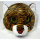 Cabeça Capacete Máscara Tigre Pelúcia Luxo