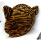 Cabeça Capacete Máscara Tigre Pelúcia Luxo