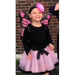 Fantasia Borboleta Rosa Infantil Luxo Fantasia Borboleta Rosa Infantil Luxo
