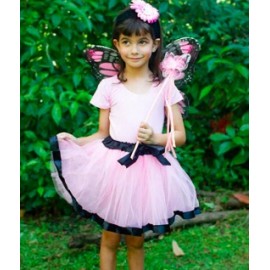Fantasia Borboleta Rosa Infantil Luxo Fantasia Borboleta Rosa Infantil Luxo
