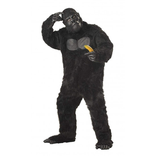 Fantasia Gorila Adulto Clássica