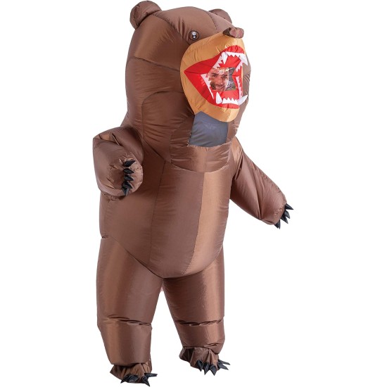 Fantasia Inflável Adulto Urso Fantasia Inflável Adulto Urso