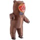Fantasia Inflável Adulto Urso Fantasia Inflável Adulto Urso