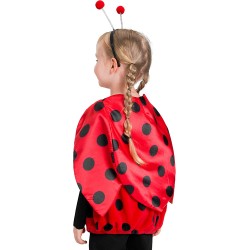 Fantasia Joaninha Infantil Kit Fantasia Joaninha Infantil Kit