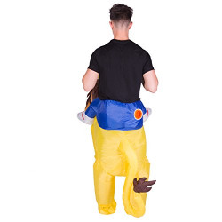 Fantasia Leão Inflável Adulto