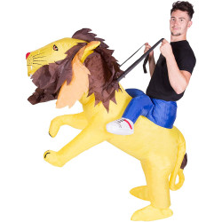 Fantasia Leão Inflável Adulto