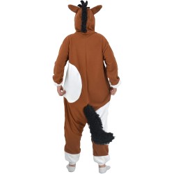 Fantasia Macacão Cavalo Adulto Luxo Fantasia Macacão Cavalo Adulto Luxo