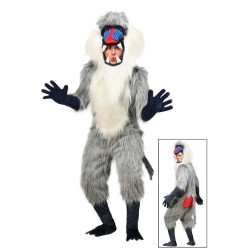 Fantasia Rei Leão Rafiki Disney Adulto Luxo