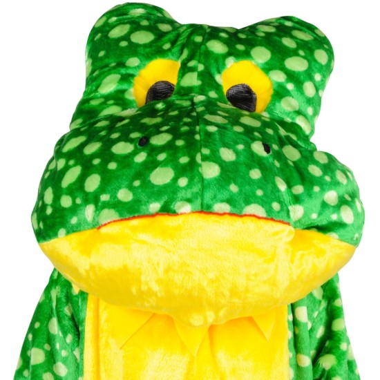 Fantasia Sapo Adulto Mascote Luxo