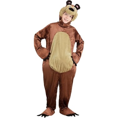 Fantasia Urso do Marsha e o Urso Luxo Infantil Fantasia Urso do Marsha e o Urso Luxo Infantil