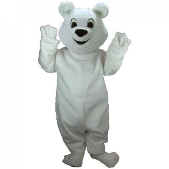 Mascote Urso Polar Branco Mascote Urso Polar Branco