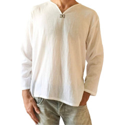 Fantasia Camisa Adulto Groovy Hippie