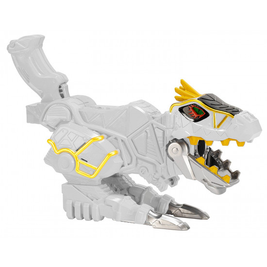 Arma de Power Rangers Dino Charger Prata Arma de Power Rangers Dino Charger Prata