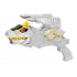 Arma de Power Rangers Dino Charger Prata