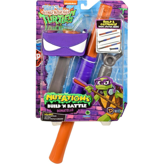 Bastão Tartarugas Ninja Donatelo Kit Luxo Bastão Tartarugas Ninja Donatelo Kit Luxo