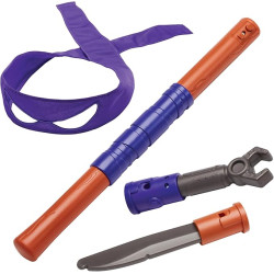 Bastão Tartarugas Ninja Donatelo Kit Luxo