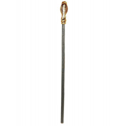 Cajado Faraó com Cobra Adulto Alto Luxo