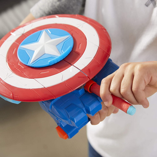 Capitão América Escudo Eletrônico Soldado do Inverno Infantil