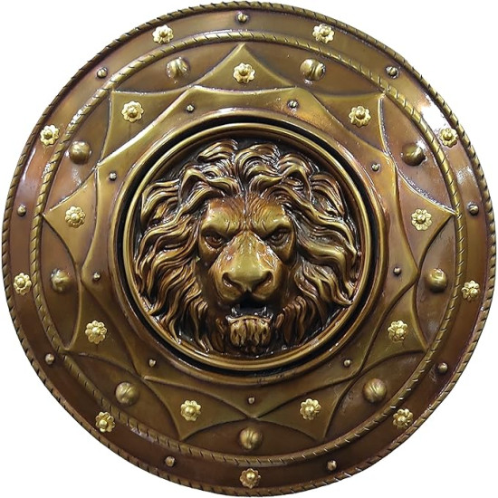 Escudo Medieval Romano e Espada Luxo