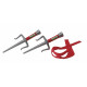 Faca Punhal Tartarugas Ninja Rafael Kit Faca Punhal Tartarugas Ninja Rafael Kit