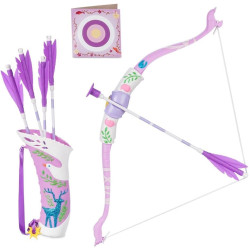 Fantasia Disney Valente Princesa Merida Arco e Flecha Clássica Infantil