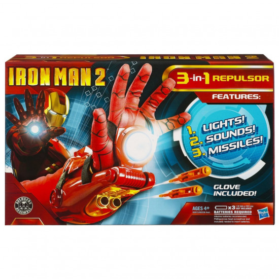 Fantasia IronMan Homem de Ferro Repulsor e Luvas Fantasia IronMan Homem de Ferro Repulsor e Luvas