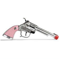 Pistola Arma de Brinquedo Rosa Luxo Infantil
