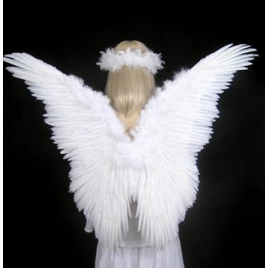Asa Adulto para Anjo Branca Luxo Asa Adulto para Anjo Branca Luxo