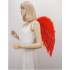 Asa Adulto para Anjo Vermelha luxo