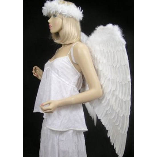 Asa Branca Anjo Adulto Luxo