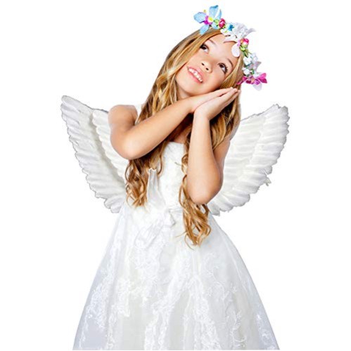Asa de Penas Luxo Infantil Clássica Asa de Penas Luxo Infantil Clássica