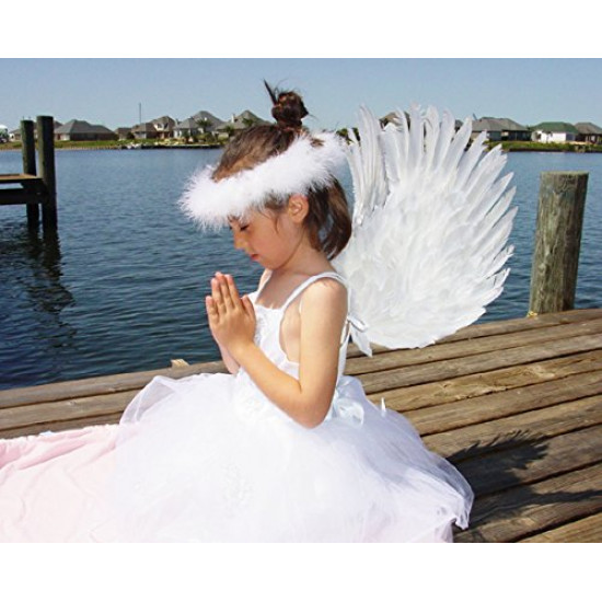 Asa de Penas Luxo Infantil Versátil