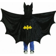 Asa e Capuz Infantil do Batman